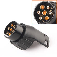 13 To 7 Pin Trailer Adapter Trailer Wiring Connector Socket Plug 12V For Trailer Auto RV Truck Caravan Car Accessories 2024 - buy cheap