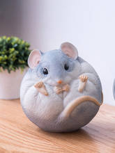 PIGGY BANK HOME RESIN MOUSE MONEY BOX CRAFTS PIGGY BANK RAT CASH BOX COIN BANK MONEYBOX COIN BOX 2024 - buy cheap