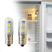 Mini lâmpada e14 led smd5050, 1.5w, lâmpada led para geladeira, micro-ondas, extensão, lampada para máquina de costura de mesa noturna 2024 - compre barato