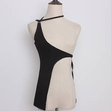 Chaleco de tela negra de pasarela para mujer, corsés para vestido femenino, cinturón ancho de decoración, TB1632 2024 - compra barato
