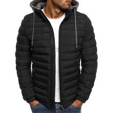 Quality Winter With Nood Jacket Men Hooded Coat Causal Zipper Men's Jackets Parka Warm for Men Streetwear Clothing Jacket Coat 2024 - buy cheap