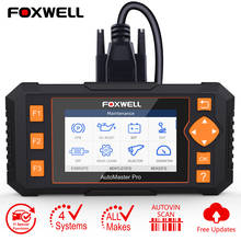 FOXWELL NT634 Auto OBD2 Scanner ENG AT ABS SRS  OBD Car Diagnostic Tool Code Reader Oil SAS TPMS EPB 11 Reset Automotive Scanner 2024 - buy cheap