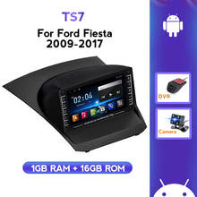 Kit multimídia automotivo, reprodutor com rádio estéreo, tela de 2 din, android, navegação gps, para ford fiesta 2009, 2010, 2011, 2012, 2013, 2014 2024 - compre barato