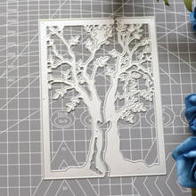 Tree Cover Envelope Die Cut Metal Cutting Dies Stencil Scrapbooking Embossing New Craft Stamps And Dies 2024 - buy cheap