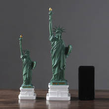 Estatua de la libertad para decoración del hogar, escultura de resina, modelo coleccionable, recuerdos de viaje de Nueva York, decoración de la habitación de la Oficina 2024 - compra barato