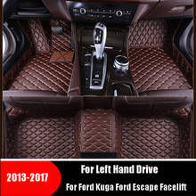 Car Floor Mats For Ford Kuga Escape Facelift 2018 2017 2016 2015 2014 2013 Rugs Dash Mats Auto Interior Accessories Custom 2024 - buy cheap
