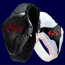 2020 новые светодиодные цифровые армейские часы Cobra Для мужчин Wathces красочные силиконовые Треугольники циферблат головой змеи спортивные наручные часы с ремешком для крепления на руке для подарка 2024 - купить недорого