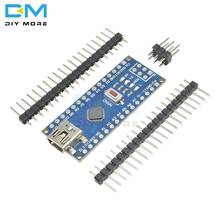 Mini placa de controlador usb ch340 nano 3.0, placa de controle integrada compatível com arduino nano ch340, dispositivo usb nano v3.0, atmega328 2024 - compre barato