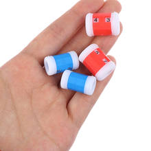 Contador de filas de agujas de tejer, plástico, 2 Rojas grandes + 2 pequeñas azules, 2,2x1,5 cm + pequeñas, 2,2x1,2 cm 2024 - compra barato