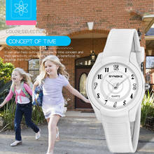 SYNOKE Childrens Watches Plastic Strap Anti-Shock Waterproof Sports boys clock Quartz Watch Thin Wristwatch kids watches girls 2024 - buy cheap