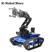 DIY 6DOF 6 dof robot arm teaching tracking obstacle avoidance intelligent crawler robot PS2 handle 2024 - buy cheap