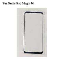 Nubia-tela digitalizadora de vidro, 2 peças para nubia red magic 5g, painel de vidro frontal, sensor redmagic magic5g sem flex 2024 - compre barato