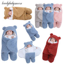 100% Cotton Soft Newborn Baby Wrap Blankets Baby Sleeping Bag Envelope For Newborn Sleepsack thicken Cocoon for baby 0-9 Months 2024 - buy cheap