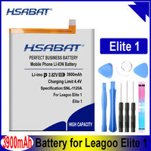 HSABAT 3900mAh Battery for Leagoo Elite 1 Elite1 Batteries 2024 - buy cheap