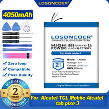 Bateria 100% original losoncoer tlp028bc, tlp028bd 4050mah para celular alcatel tab pixe 3 baterias de telefone celular 2024 - compre barato