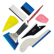 Kit de ferramentas de coloração de janela de carro, filme de vinil, fibra de carbono, ferramenta de wrapping amento, folha de carbono, aplicação de filme rodo 2024 - compre barato
