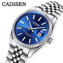 CADISEN Fashion Sports Business Men's Watch 50M Diving Auto date Wrist Watch Men relogio masculino Automatic Mechanical Watches 2024 - buy cheap