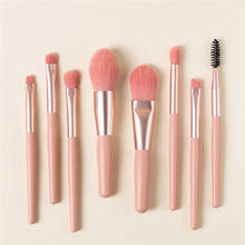 8Pcs High Quality Makeup Brushes Set Cosmetic Brush Beauty Tool Kits for Foundation Eyebrow Powder Lip Eyeshadow 2024 - buy cheap
