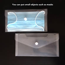 2020 New Portable Face Mask Storage Box Mask Packaging Box Dustproof Disposable Mask Storage Case Plastic Mask Storage Bag Case 2024 - buy cheap