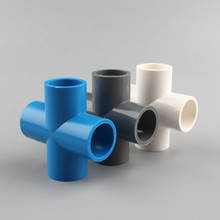 3pcs 20mm PVC Pipe Irrigation Cross Connector Pipe Water Hose Connector 1/2'' PVC Connector 4 way Connector Garden Accessories 2024 - buy cheap