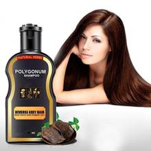 30ml/200ml Natural Herbal Black Hair Shampoo Permanent Black Color Anti Gray Hair Treatment White Removal Hair Shampoo 2024 - buy cheap