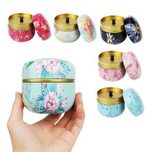Hot Sale 1pc Japanese style Kitchen Tea Box Jar Storage Holder Candies Cans Teaware Tea Caddies tin containers storage box 2024 - buy cheap