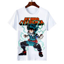 Camiseta de anime boku no hero academia, camiseta de my hero academia izuku midoriya para mulheres, camisetas para cosplay, homens e mulheres, 2020 2024 - compre barato