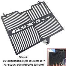 Motorcycle Accessories Radiator Grille Grill Cover Guard Protector For SUZUKI GSX-S1000 GSX-S750 2015 2016 2017 GSX S 1000 750 2024 - buy cheap