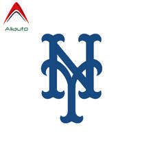 Aliauto Personality Creative Car Sticker New York Mets Letters Map Flag Window Body Waterproof Sunscreen Anti-UV Decal ,7cm*11cm 2024 - buy cheap
