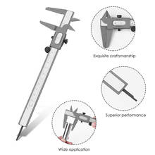 Calibrador Vernier A15C11, Micrómetro de 160mm, de alta precisión regla de profundidad, calibradores de Metal, herramienta de medición de acero inoxidable 2024 - compra barato