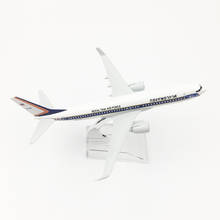 Standable aircraft 16CM 1: 400 aircraft Boeing B737 Roal Thailand Thai Air Force One alloy aircraft collection display model 2024 - buy cheap