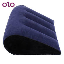 OLO Inflatable Erotic Products Magic Wedge Pillow Cushion Pad Sex Furniture Pillow Adult Game Triangle Sex Toys for Couples 2024 - buy cheap