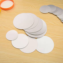 Revestimiento de tapa de papel de aluminio laminado de plástico para sellado por inducción, 68mm, 3000 Uds. De material PET/PE de alta calidad, envío rápido db 2024 - compra barato