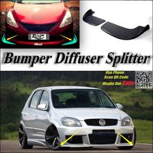 Car Splitter Diffuser Bumper Canard Lip For Chevrolet Celta Tuning Body Kit / Front Deflector Car Flap Fin Chin / Reduce Change 2024 - buy cheap