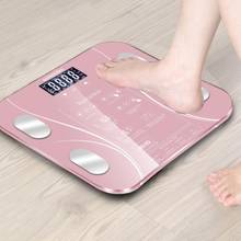 Точные весы для ванной комнаты, умный цифровой дисплей, мышечная вода, массовый вес, напольные весы, цифровые весы 2024 - купить недорого