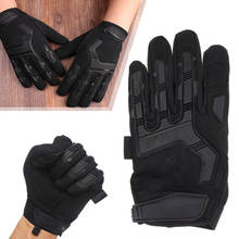 Guantes Térmicos antideslizantes para ciclismo, manoplas cálidas de dedo completo para caza, pesca, motocicleta, esquí, a prueba de viento, Camping al aire libre 2024 - compra barato