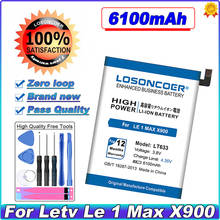 Losoncoer 6100mah lt633 bateria de alta qualidade para leeco letv le 1 max x900 le um max x900 bateria 2024 - compre barato