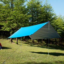 Esterilla rectangular impermeable para acampar al aire libre, refugio de vela resistente a los rayos UV/lluvia, tienda de campaña, hamaca para Picnic, viajes y senderismo 2024 - compra barato