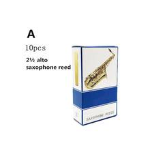 Lengüetas para saxofón Alto/Soprano/Tenor, juego de 10 unids/set, 2,5 Bb clarinete, caña K1KD 2024 - compra barato