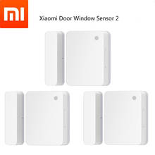 Xiaomi Mijia-Sensor de apertura y cierre de puerta y ventana, Sensor 2 con Bluetooth 5,1, detección de luz, graba horas extras, aplicación de recordatorio sin cerrar 2024 - compra barato