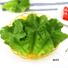 green cabbage Lettuce Leaves model dining room hall hotel restaurant store shop decor Faux Fake Artificial Vegetable props 2024 - buy cheap
