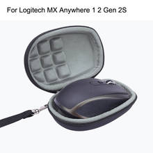 Caso de transporte para logitech mx em qualquer lugar 1 2 gen 2s wireles mouse viagem portátil armazenamento levar caso à prova dconvenient água conveniente 2024 - compre barato