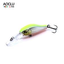 AOCLU Wobblers Jerkbait 7 Colors 35cm 2.4g Hard Bait Minnow Crank Fishing Lures Bass Fresh Salt Water 14# VMC Hooks 2024 - buy cheap