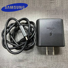 Samsung-carregador de 45w ultra rápido tipo c, plug eua, para samsung galaxy note 10 plus, 5g 20 10 + a91 s20 note10 + s20 ultra 2024 - compre barato