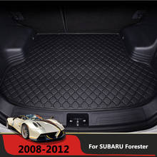 Custom Waterproof Car Trunk Mat AUTO Tail Boot Tray Liner Cargo Carpet Pad Protector Fit For SUBARU Forester 2008 2009-2012 2024 - buy cheap