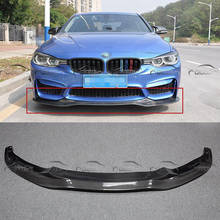 OLOTDI Car Styling Carbon Fiber Front Lip Bumper Spoiler Bottom Splitter for BMW F30 Only Fits Taiwan AN Bumper 2024 - buy cheap