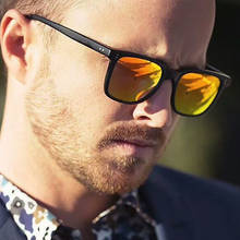 Gafas de sol cuadradas para hombre y mujer, lentes de sol cuadradas a la moda, de diseñador de marca, adecuadas para conducir, lentes de espejo de alta calidad, 2020 2024 - compra barato