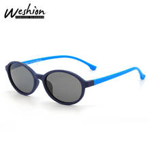 Polarized Kids Sunglasses Children Classic Oval TAC Eyeglasses Silicone Flexible Safety Frame Shades For Boys Girls UV400 2024 - buy cheap