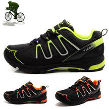Велосипедная обувь Tiebao для отдыха, Нескользящие дышащие кроссовки для горного велосипеда, самоблокирующиеся 2024 - купить недорого