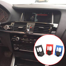 Алюминиевый Брелок для автомобильных ключей, мобильный телефон держатель навигатора, украшение аксессуар для BMW X3 X4 F25 F26 2010-2016 автомобильные аксессуары 2024 - купить недорого